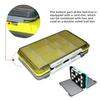 Assembled Design Fishing Tackle Box Durable Material Adjustable Compartments Fishing Hook Box Portable Size Fake Bait Box