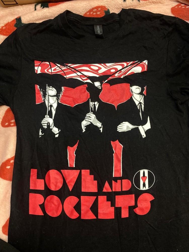 Vintage Love and Rockets 2023 US Tour Cotton Shirt Unisex S to 5XL BO259 Unisex T-Shirt
