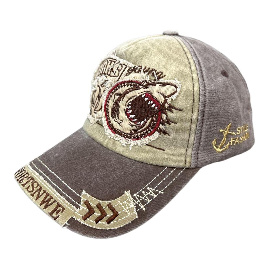 Neue Baseballkappe im Stil von 1985 - Vielseitige gewaschene Schirmmütze für den Außenbereich