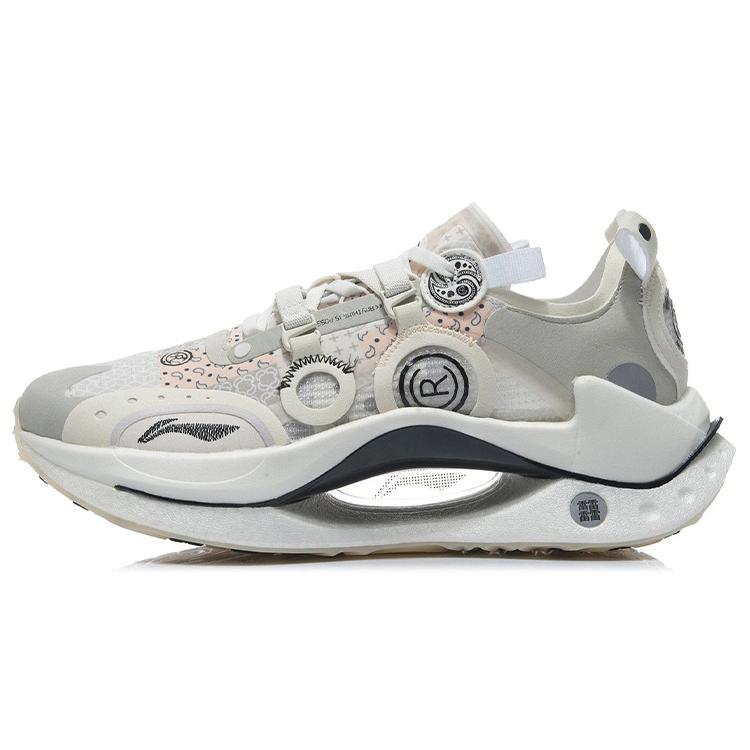 

Новые мужские кроссовки LiNing Jueying CRC, прочные, дышащие, с низким верхом, для бега, цвет облачно-серый, ARYR007-11 41