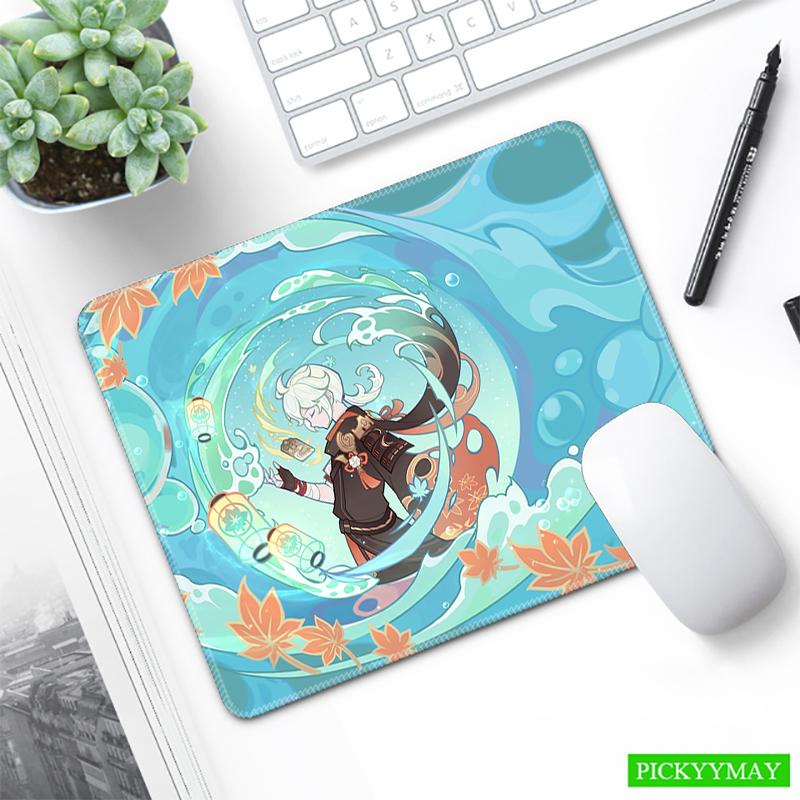 Genshin Impact Tappetino Mouse Grande Tappetini Mouse da Gaming Tappetino Tastiera Tappeto Scrivania Kaedehara Kazuha Tappetini da Scrivania Tappetino Mouse Anime Per Gamer