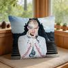 LLil Peep HHell Boy Cushion Cover Square Short Plush Pillow Case Living Room Sofa Home Decor Funda X