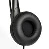 Computer Headsets With Clear Auditory USB Type C Adapter 3.5mm Connection Comfortable Ear Cushions Office Use