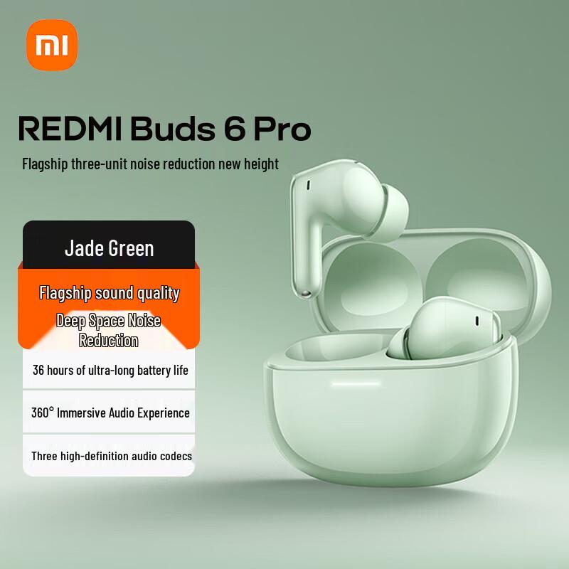 Redmi Buds 6 Pro True Wireless Noise Cancelling Earbuds
