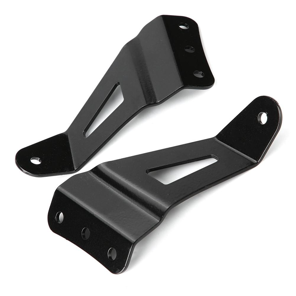 52in Curved LED Light Bar Mounting Brackets for Ford F250 F350 4WD 2WD 1999‑2015