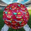Custom Name Personalized Geometry Dash Print Size 5 Soccer Ball Training & Match Football, for Team, Kicking, Gift for Football