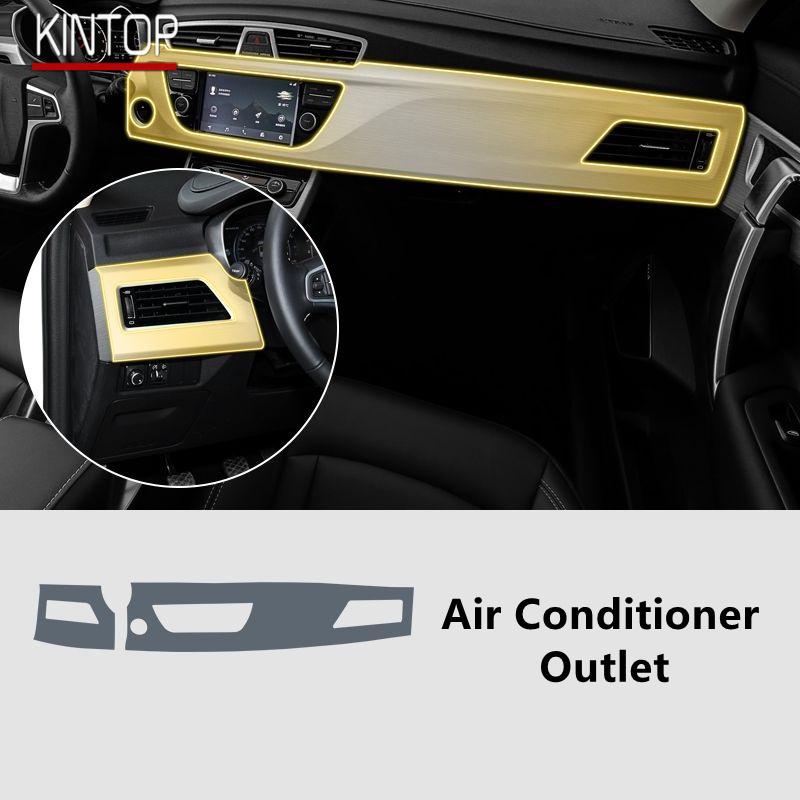 For GEELY ATLAS/BOYUE 16-20 Car Interior Center Console Transparent TPU Protective Film Anti-scratch Repair FilmAccessories
