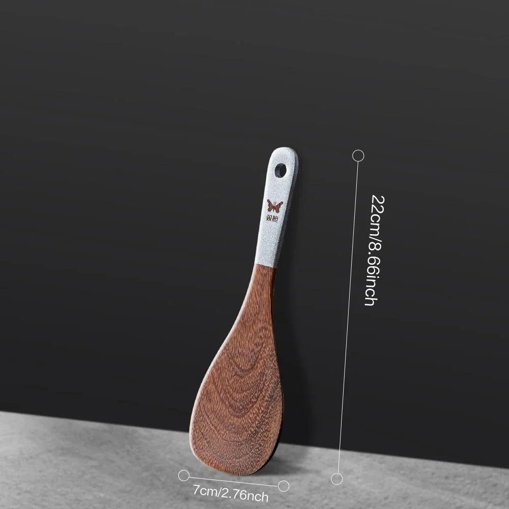 

Wooden Spatula Non Stick Pan Special Stir Fry Shovel Wooden Pan Shovel Heat-resistant Wooden Spoon Kitchen Cooking Utensils