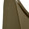 Loewe Hammock Hobo Embossed Letter Puzzle Zipper Closure Leather Hobo Bag Mini Women Bags Dark-Khaki-Green A538G13X01-3969