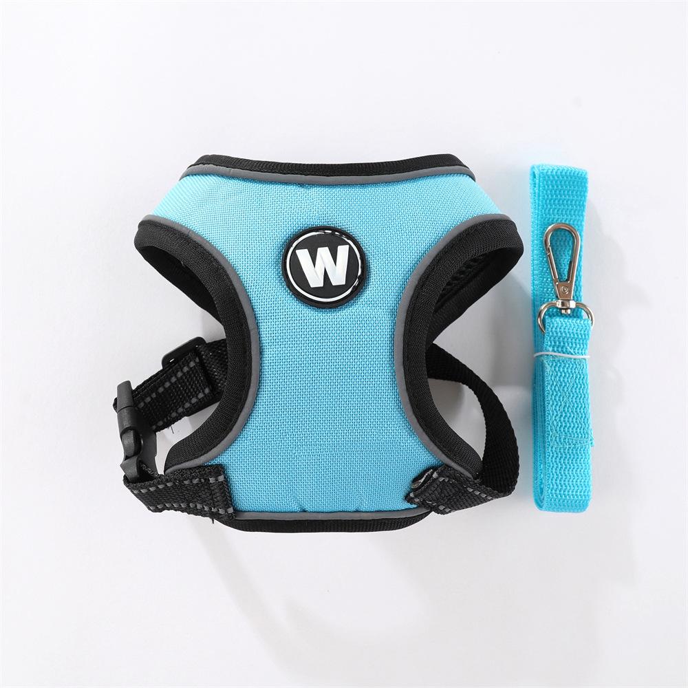 

Pet Dog Cat Leash Harness Walking Dog Leash Cat Rope Small and Medium Teddy Chest Vest Dog Pet Supplies XL