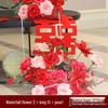 Wedding Floral Decorations: Bedside, Dining, and Desktop Arrangements for Festive Occasions and Engagements.