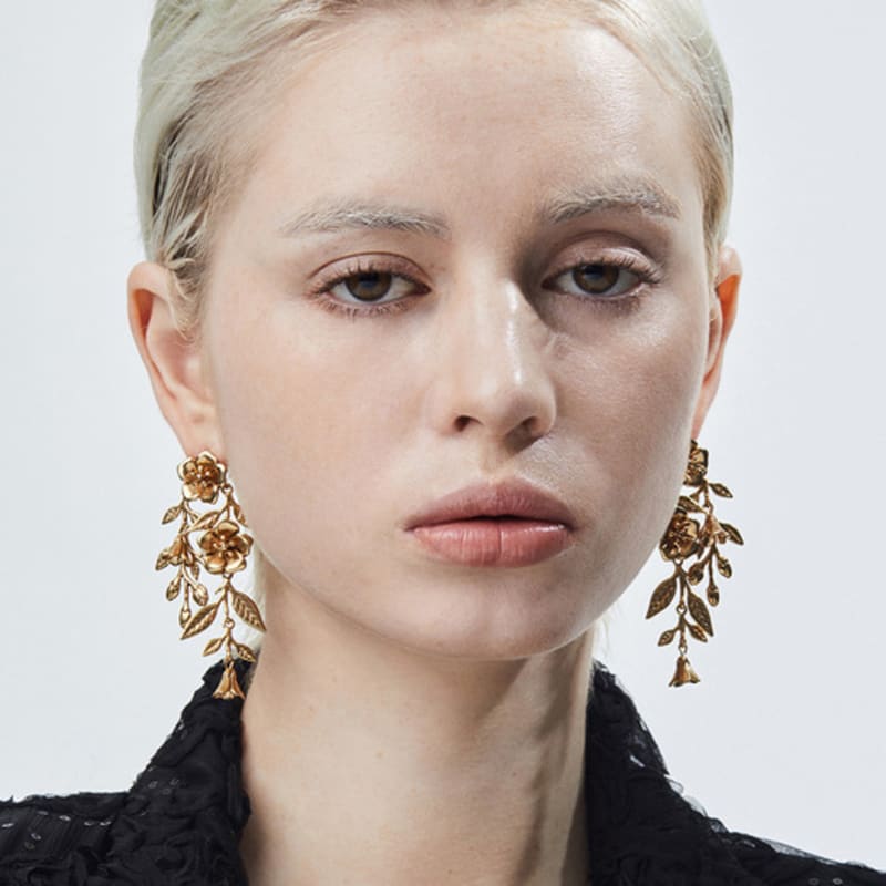FEVERISH Garden Statement Earrings