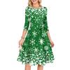 Women's Cocktail Dresses 3/4 Sleeve Vintage Wedding Guest Dress