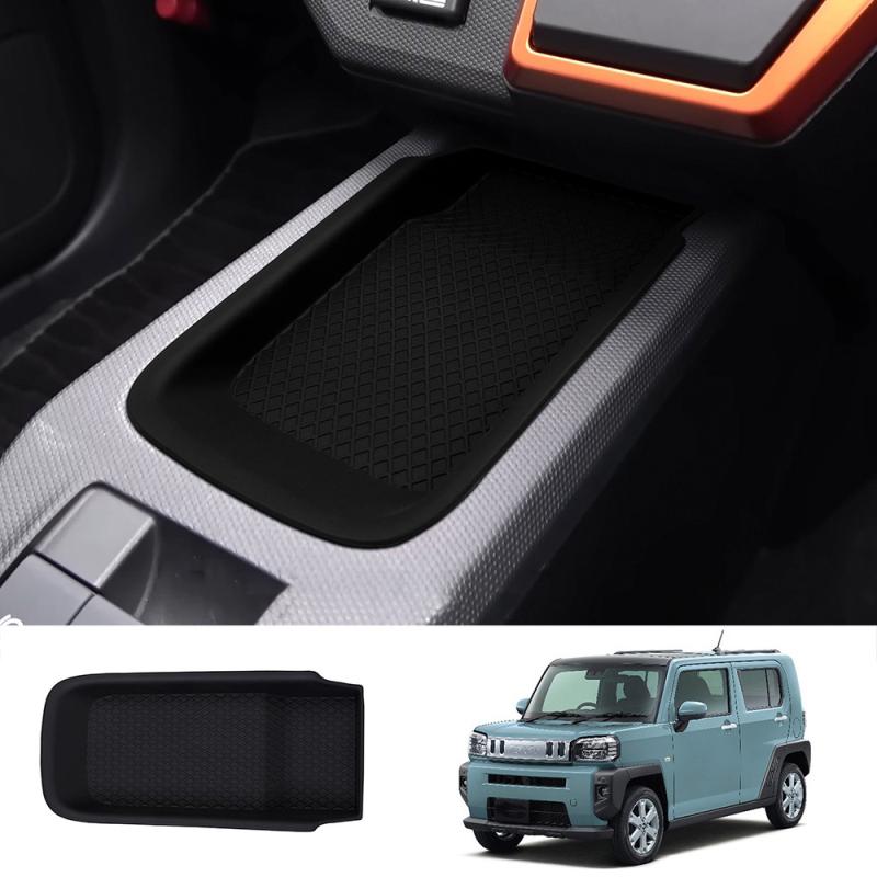 For DAIHATSU TAFT 2024 2025 silicone central control water cup pad 4-door Front cup storage box pocket cover inner Accessories