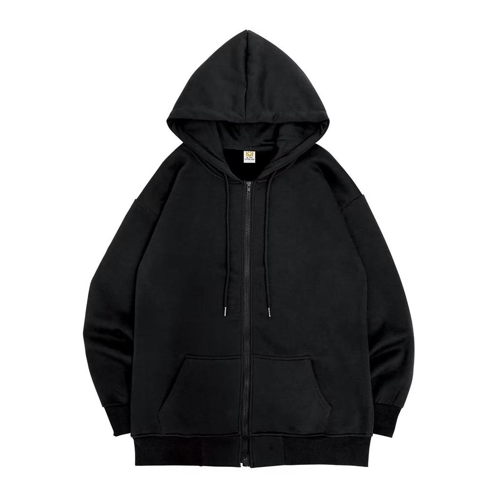 Kapşonlu Erkek Retro Fermuarlı Uzun Kollu Bol Ceket Montlar Harajuku Rahat Gotik Kapşonlu Sweatshirt Sokak Giyimi