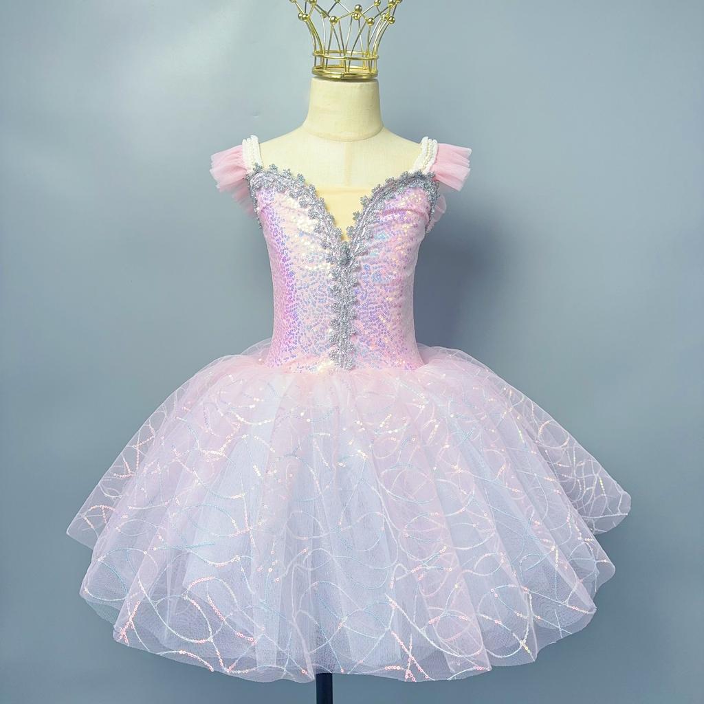 Children Ballet Dress Performance Clothing Swan Lake Tutu Professional Girls Dance Ballerina Dress Costumes Party Dress