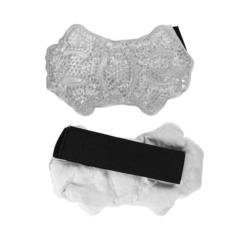 Multi-Purpose Cold/Hot Dual-Sided Plush Ankle Wrap – Comfortable Fleece-Lined Design for Swelling Reduction