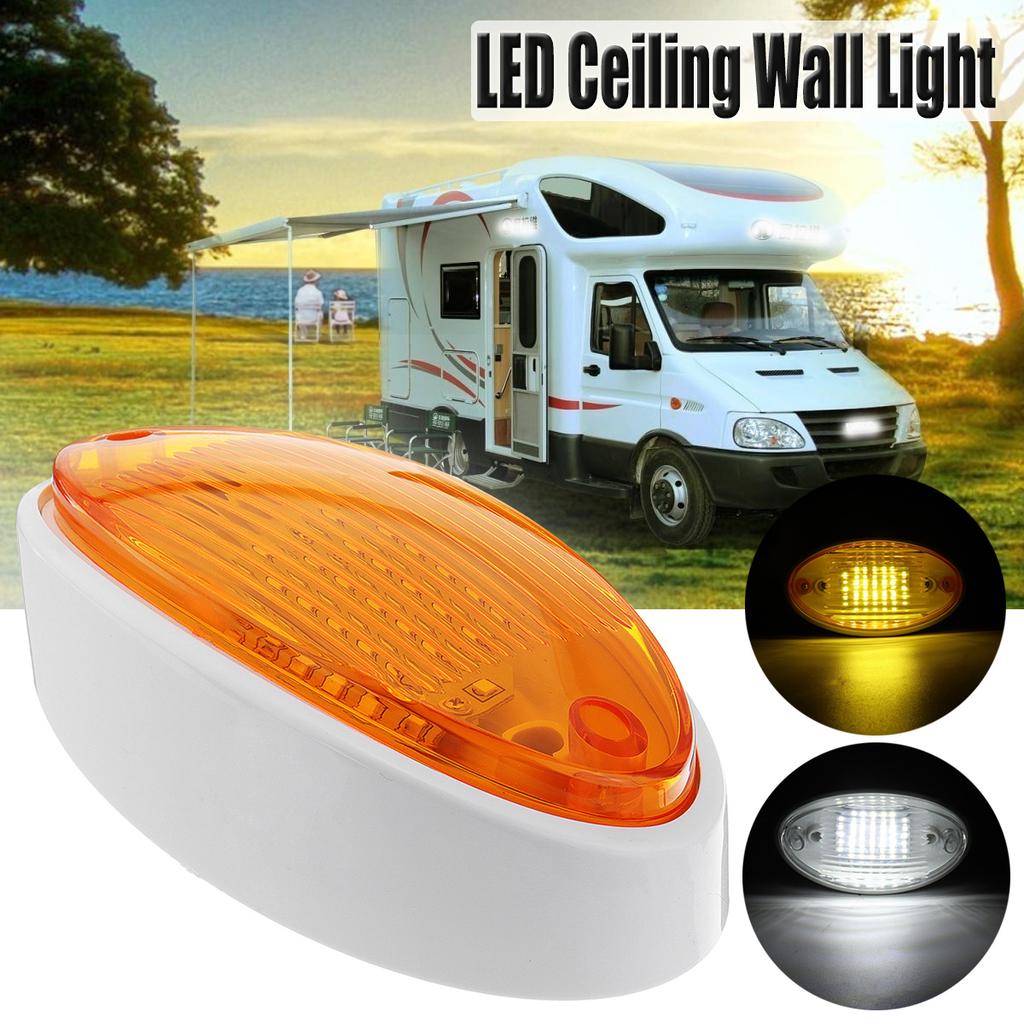 15 white LED Strip Lights Caravan Boat Car RV Waterproof 12V