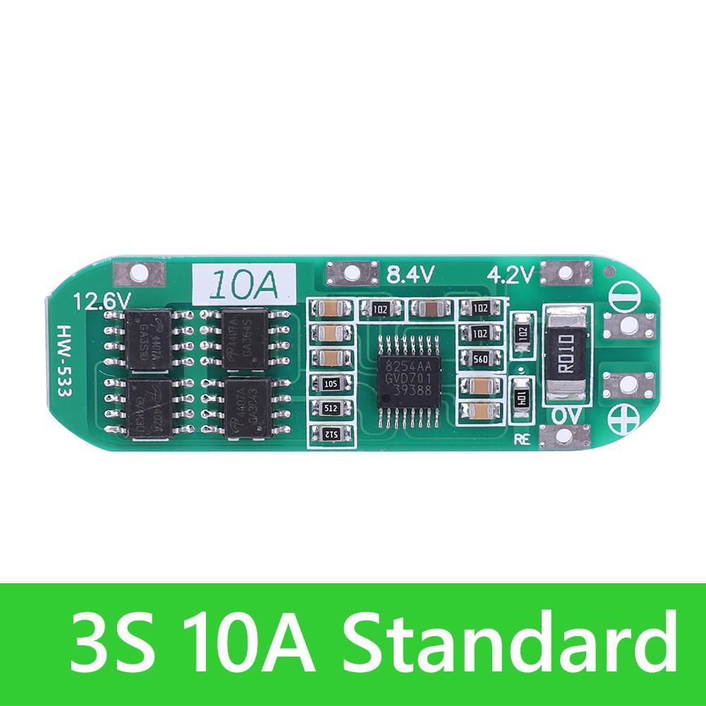 3S/4S 20A 40A 60A Li-ion Lithium Battery Charger Protection Board 18650 BMS Drill Motor 11.1V 12.6V/14.8V 16.8V Enhance/Balance