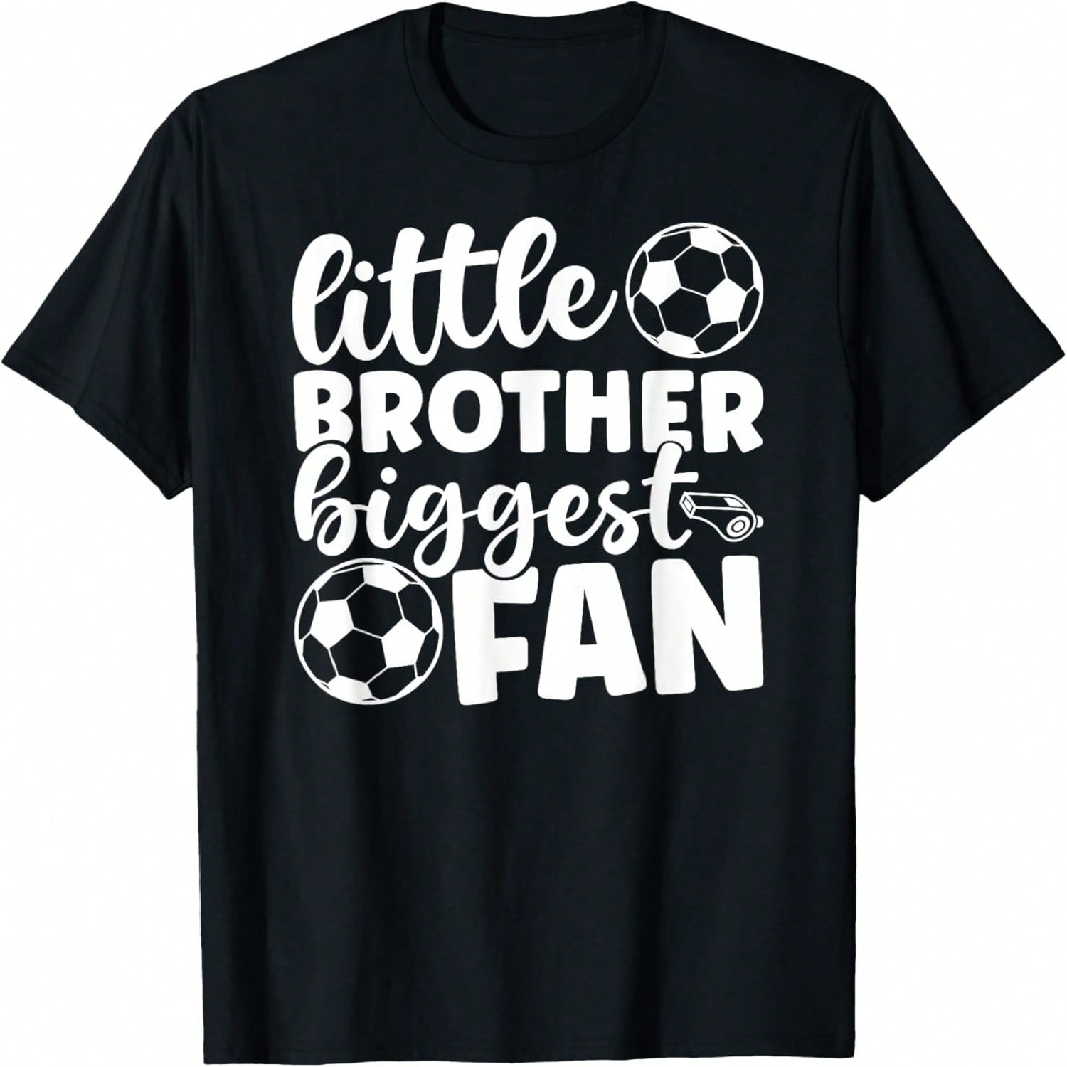 Little Brother Soccer Brother Of A Soccer Player Soccer Bro T-Shirt S разноцветный