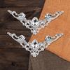 100 Pcs Antique Style Corner Protectors DIY Hair Ornament Parts  For Bridal Headpiece Creation