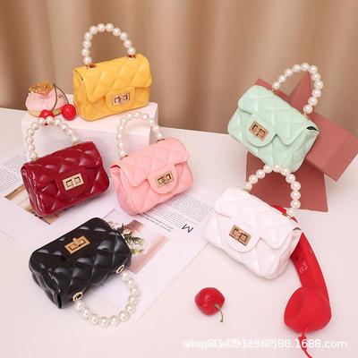 Small Jelly Bag Ladies Handbags Bag Pearl Handbag Jelly Bag Women's Handbag Crossbody Bag
