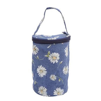 Garn-Organizer-Tasche Tragbarer Griff Häkel-Aufbewahrungseimer für Strickzubehör Zuhause und Reise