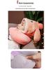 Hooded Cartoon U-Shaped Travel Neck Pillow with Hat - Gift for Girls