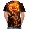 Dazzling Design Pattern T-shirt Men's T-shirt Summer Comfortable Loose Design Outdoor