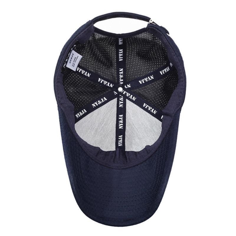 Jarní podzimní čepice Pánská vyšívaná dopisní čepice Baseballová čepice Prodyšná čepice Venkovní čepice proti slunci