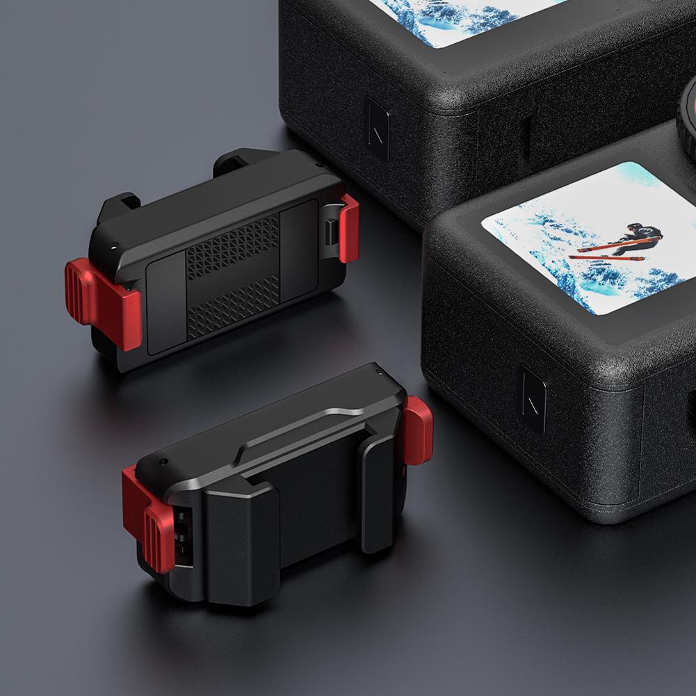 Magnetic Adapter Mount Camera Magnetic Quick Release Adapter Mount with Cold Shoe for DJI Osmo Action 5 Pro/4/3 Accessories