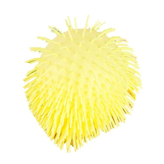 Cartoon Sausage Mouth Stress Ball Anxiety Relief Snowflake Long Hairs Big Eyes Ball Fidget Toy Hand Exercise Relaxation Ball with Hanging Ring