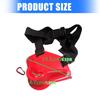 2Pcs Fishing Fighting Belt Adjustable Fishing Belt Rod Holder Fishing Fighting Waist Belt Plastic Fishing Rod Holder