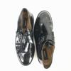 Deutschland Lloyd Leder Monk Strap Business Schuhe Schwarz 27.0 Ziernägel(GEBRAUCHT)