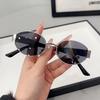 Retro Metal Frame Oval Sunglasses for Women Men Designer UV400 Luxury Small Sun Glasses Driving Aviation Shades