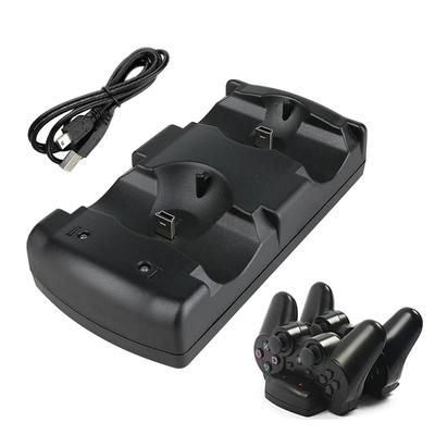 Nabíjacia stanica pre ovládač PS3 2 v 1 s LED indikátorom Kompatibilná s originálnym ovládačom PS3/MOVE,