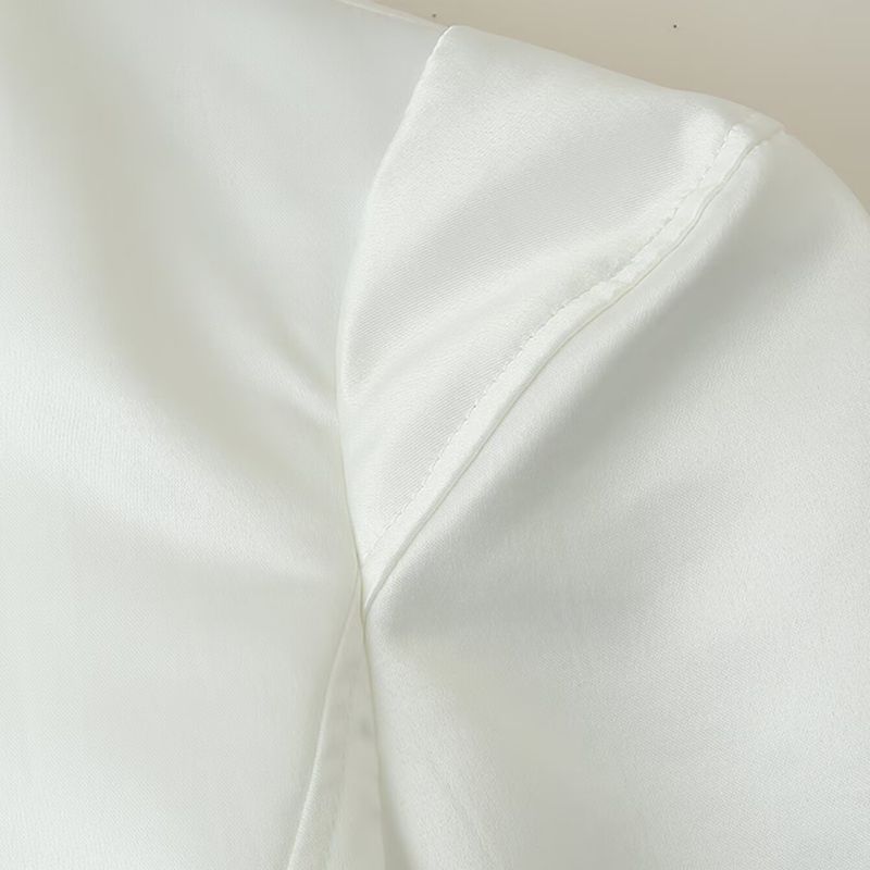 Kaslead New Women clothes Western Style Fashion Simple Slim fit Breasted Wide Shoulder Blazers