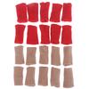 10Pc Finger Sleeves Sport Arthritis Trigger Braces Knuckle Protector Splint Wrap
