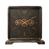 Wm.Widdop Mantle Clock With Moving Gears - 38cm