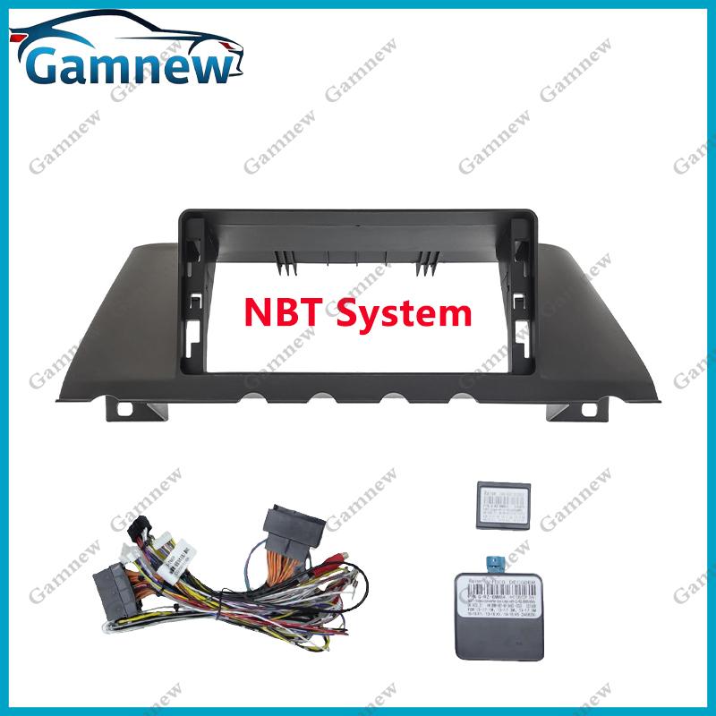 12.3 Inch Car Frame Fascia Adapter Canbus Box Decoder Android Radio Audio Fitting Panel Kit For BMW 6 (F06, F12, F13) 7 (F01)