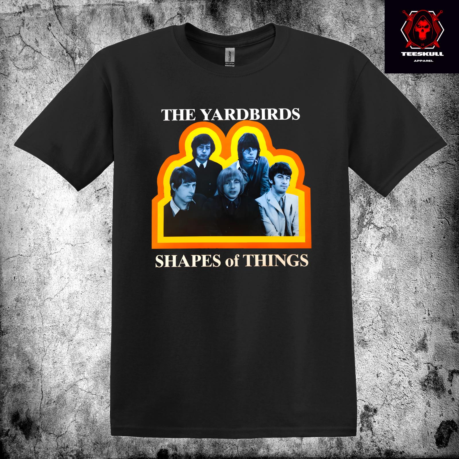26 The Yardbirds  Shapes of Things  Brit Rock Band Unisex Cotton T-SHIRT S-3XL  Unisex T-Shirt L