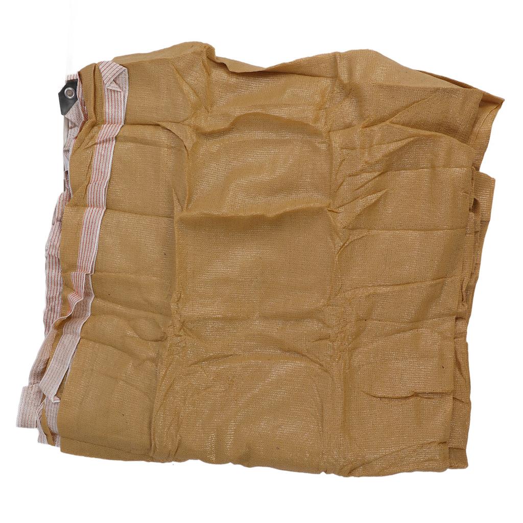 UV Block Shade Sail Thicken Slotting Sun Shade Sail for Villa Courtyard Outdoor Beige