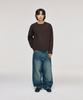 SIGNATURE Blend Shade Round Neck Knit [Brown]