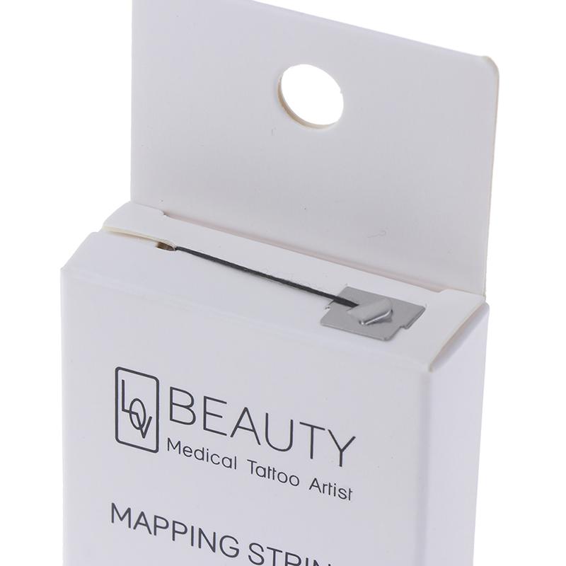 Pre-Inked Brow Mapping Thread Strings Pigment String Eyebrow Permanent Makeup