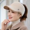 Hüte Für Frauen Herbst Winter Sport Leere Top Caps Weibliche Gestrickte Warme Baseball Kappe Mode Laufende Golf Sonnenhut