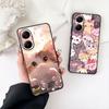 Anime Black Meow Kitten Cat Phone Case for Motorola Moto Edge 50 30 Fusion 40 NEO Ultra Pro G22 G23 G20 G35 G84 G13 G53 Cover