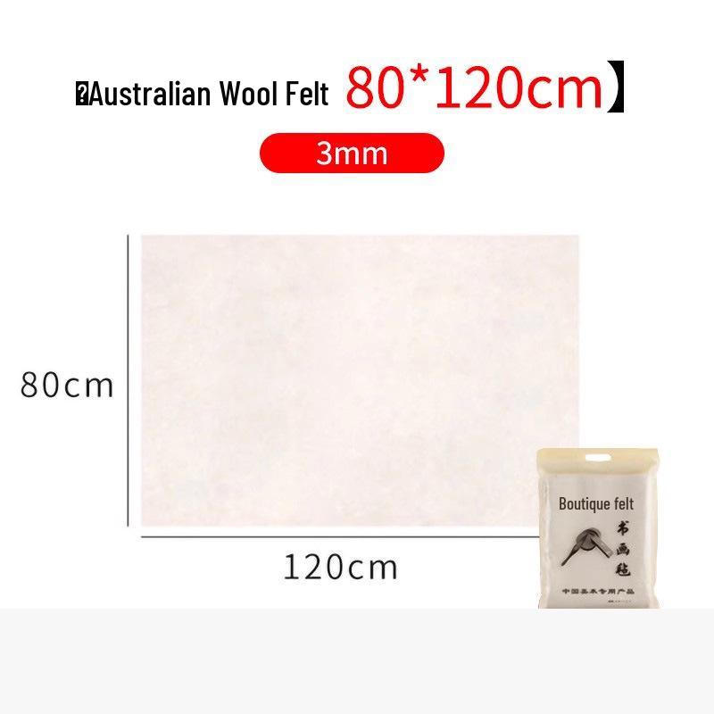 Thick Felt Calligraphy Mat - Beginner's Painting & Writing Blanket