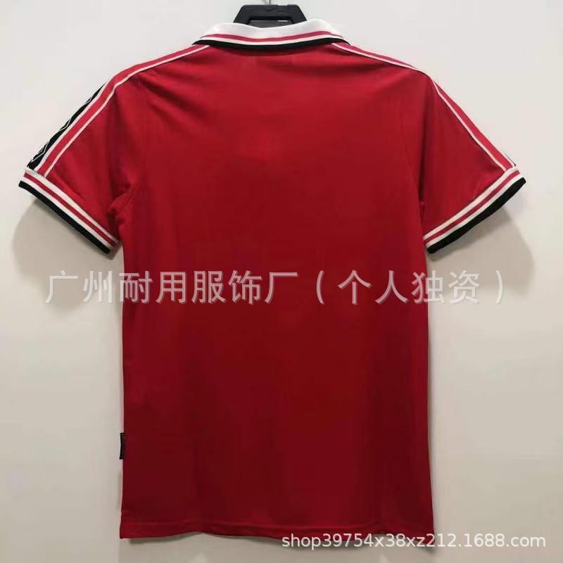 Retro Man L Red Devils Jersey No. 7 Replica Commemorative Edition Football