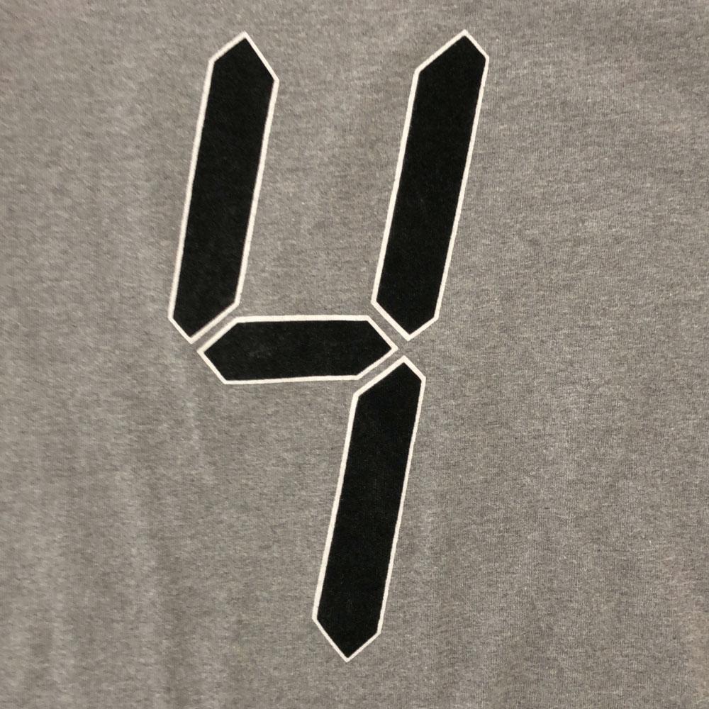 SPORTMAX made in Italy Long sleeve V neck T-shirt M gray Ron T Men's Used