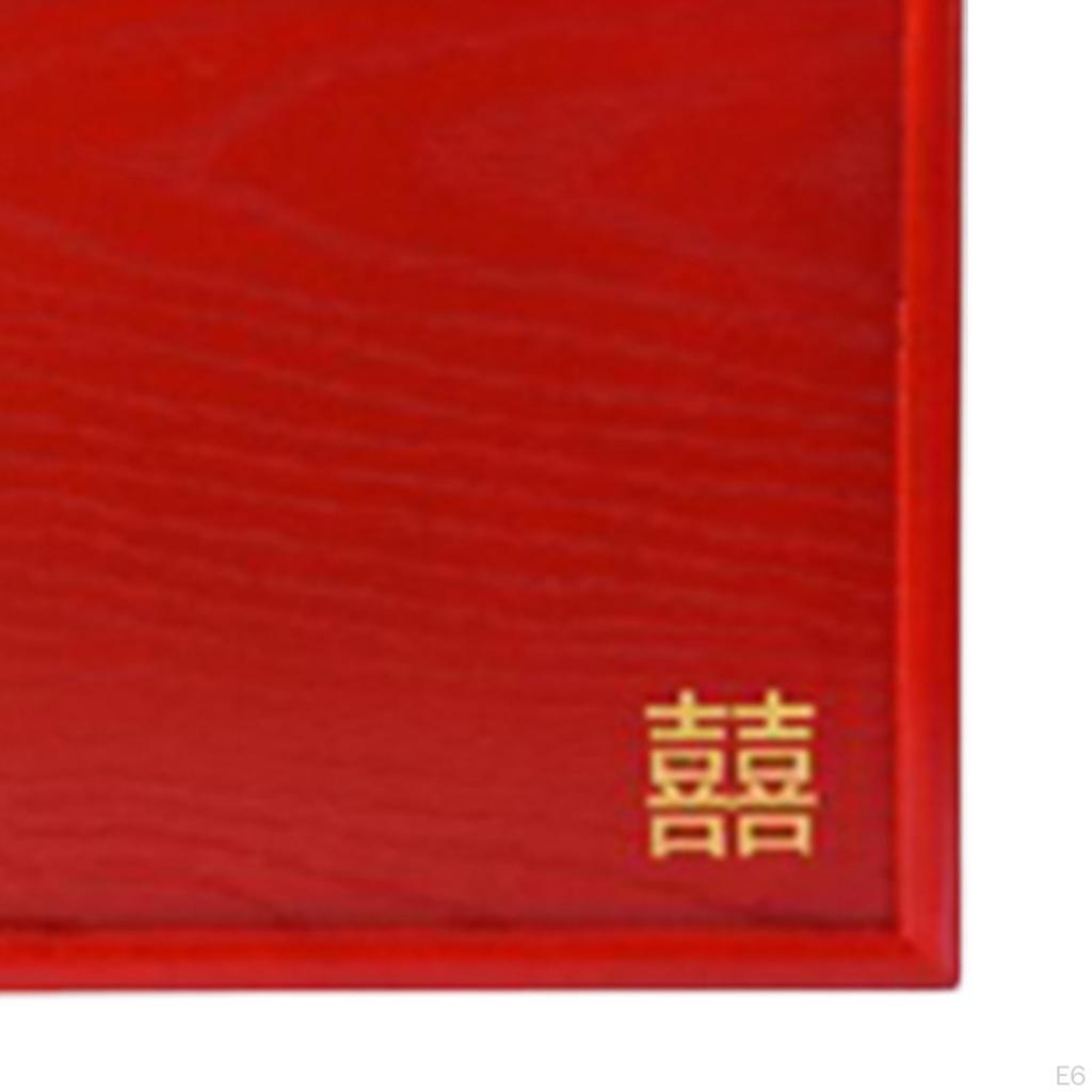 Chinese Wedding Serving Tray Plate Traditional Party Cake Snack Plates for